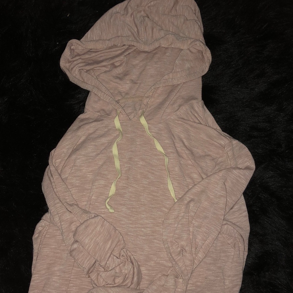 Pink hoodie